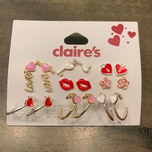 New, Claire’s Earrings 9 Pairs